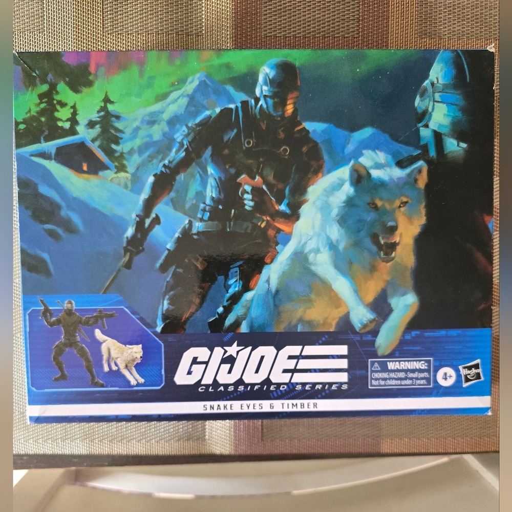 GI Joe Snake Eyes & Timber Action Figure Set